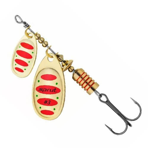 ������ � ����� ���������� Sprut Alba Tandem Spinner #3 (9g/GR)