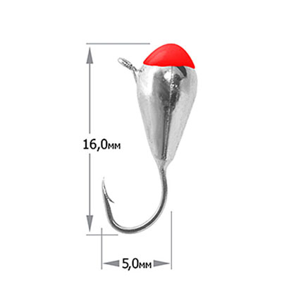 �������� ������������ ����� � ����� � ������� ������, ������� - 5,0mm, ���  1,90g, ������ - Gamakatsu 10, ����- �������